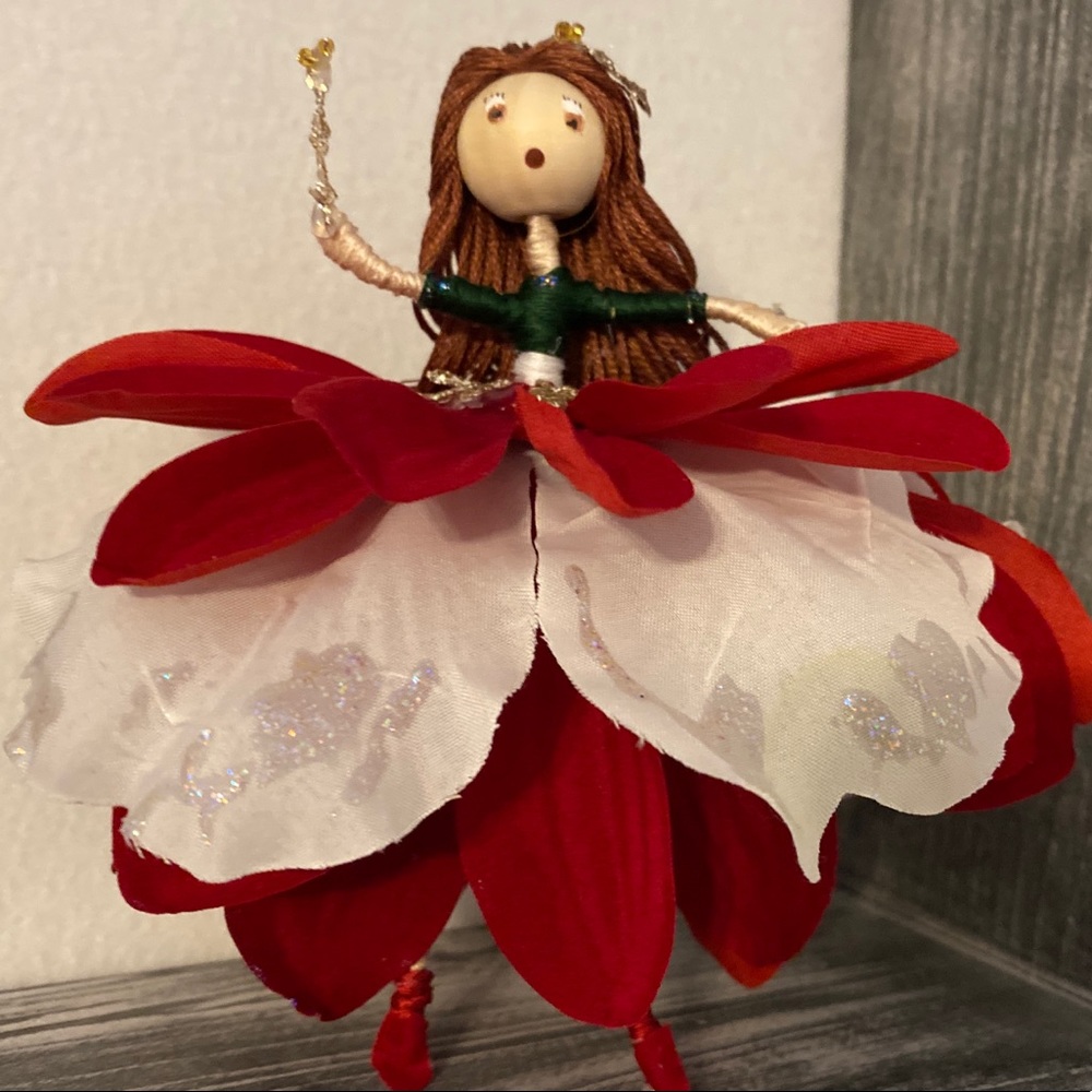 Christmas Flower Fairy Doll Stocking Stuffer